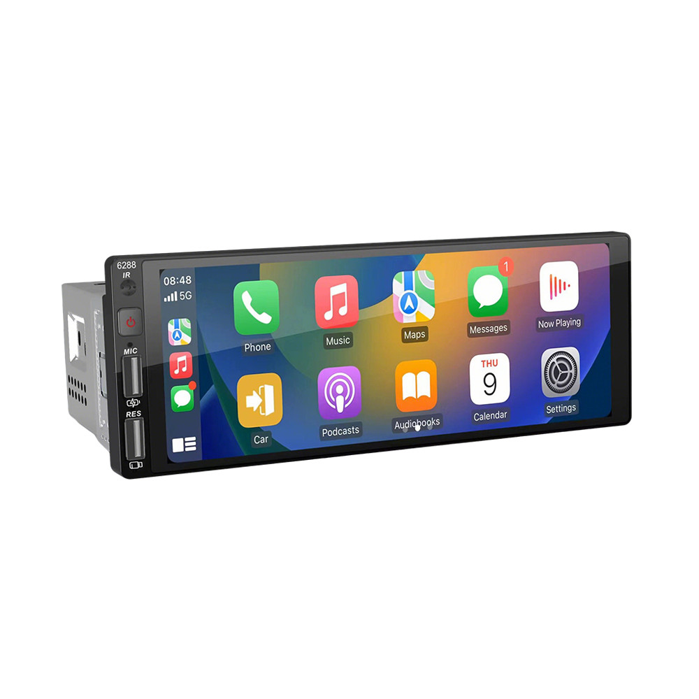 6.86in 1 Din Car Stereo Radio Android 12 FM Player 2+32G GPS Navi WiFi BluetooBq