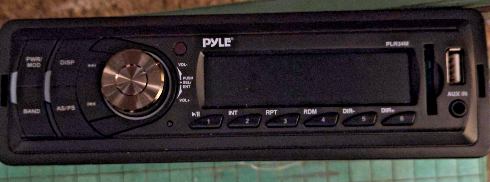 Pyle PLR34M USB/Flash Card In Dash Receiver