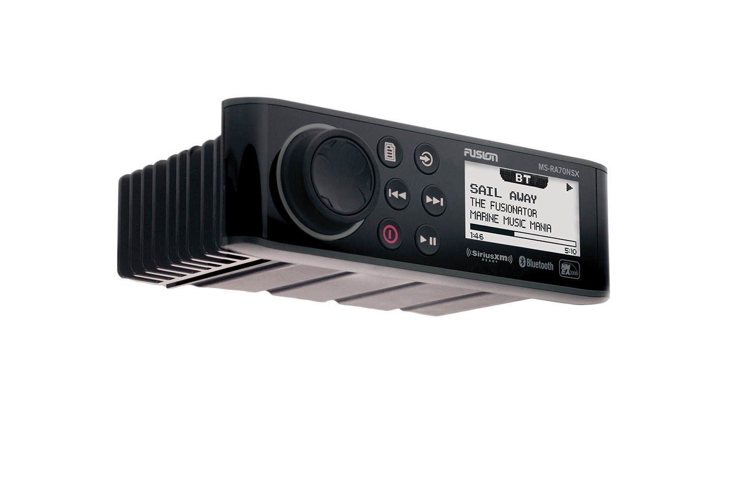 Fusion MS-RA70NSX Marine Entertainment System With Wireless Remote – Black