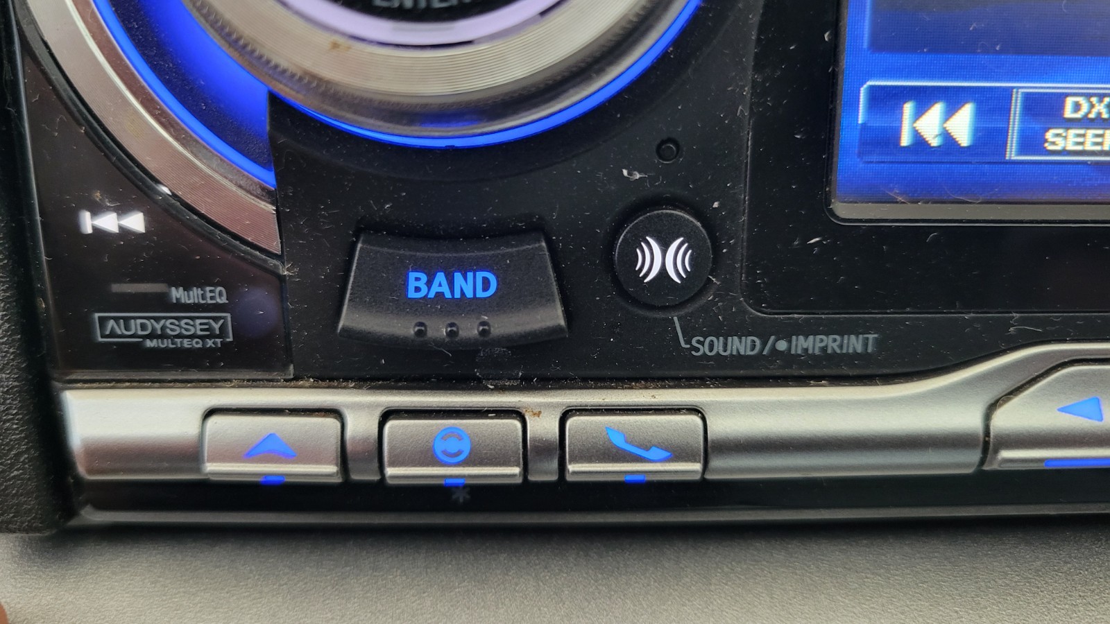 Alpine iXA-W404 Media Player/USB In Dash Receiver Works Great Double DIN