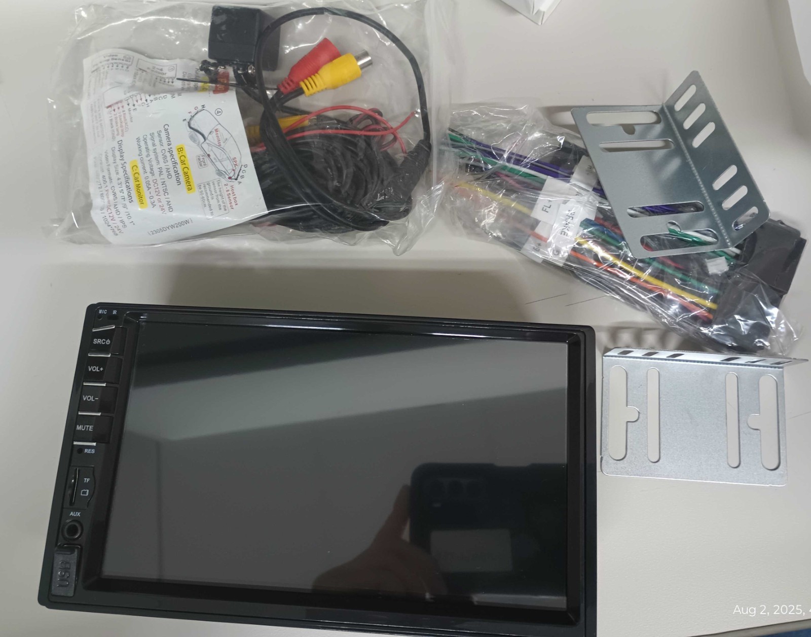 Naifay 7 Inch Car Stereo Untested For Parts only.