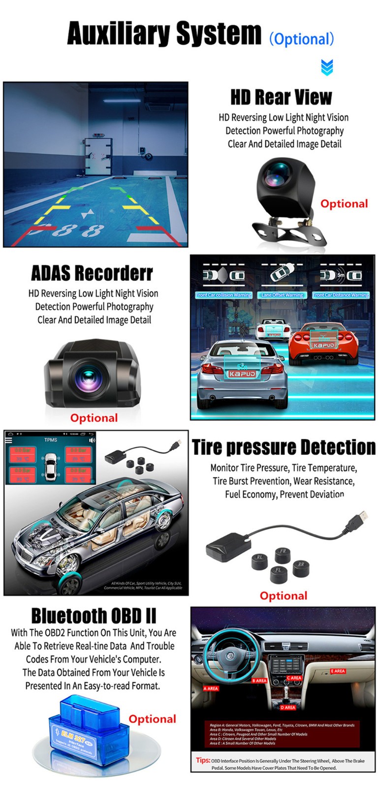 9In Car Touch Screen Player FM Radio USB WIFI Fit For Toyota Prius 2010-2015 RHD