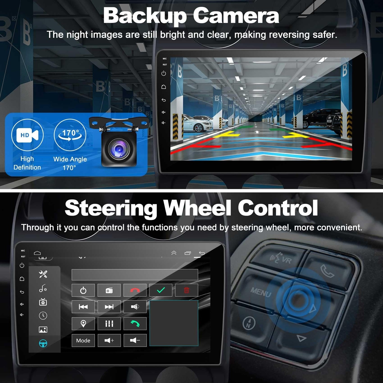 [4+64G] Android 13 Car Stereo for Jeep Compass Patriot 2010-2016 Support Wire…