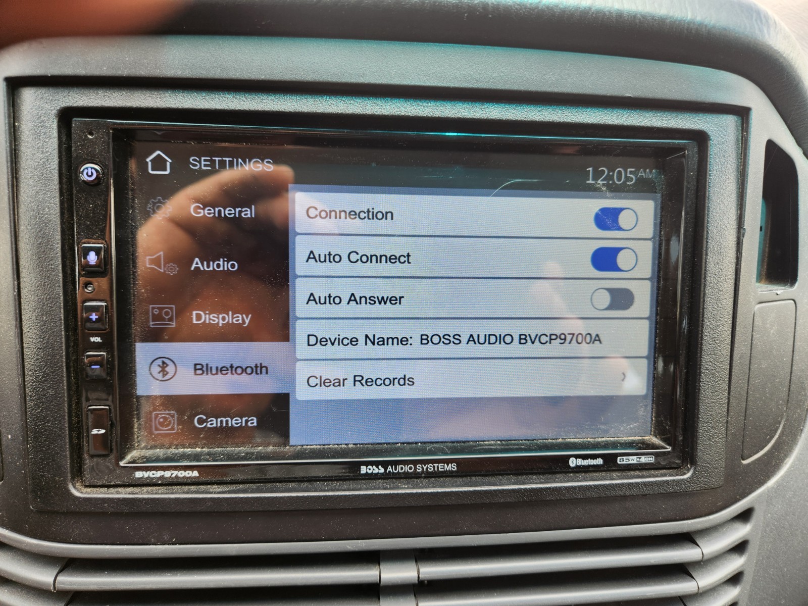 BOSS Audio BVCP9700A 7-inch Touchscreen Digital Media Receiver Carplay Android