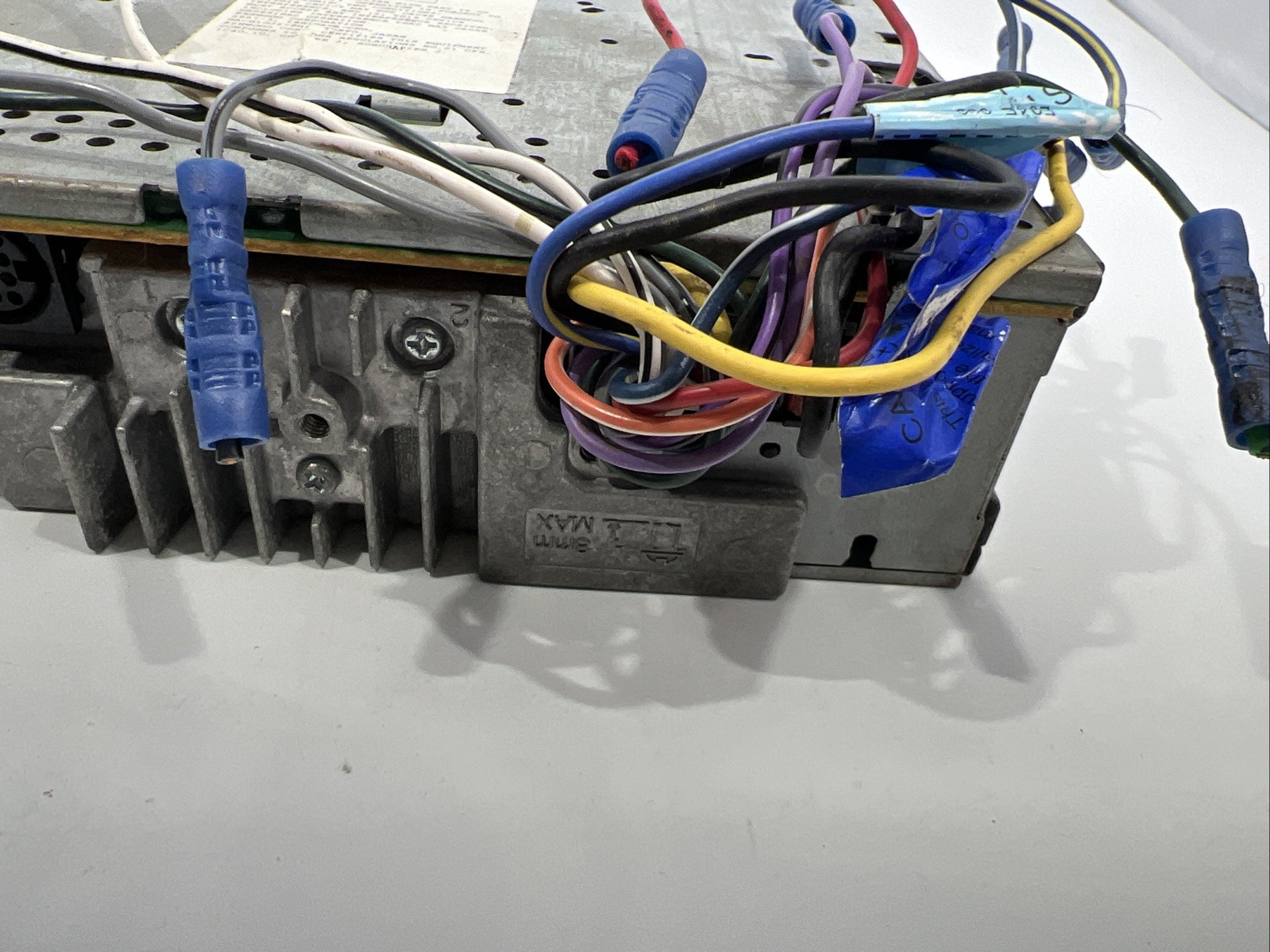 Kenwood KDC-MP228 CD Player In Dash Receiver Heavy Wear Tested Good