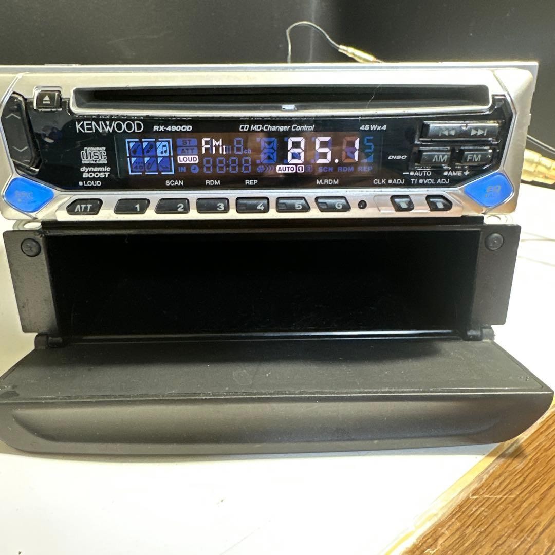 KENWOOD RX-490CD 1DIN CD Receiver Used in Japan 45W x4 RCA Output