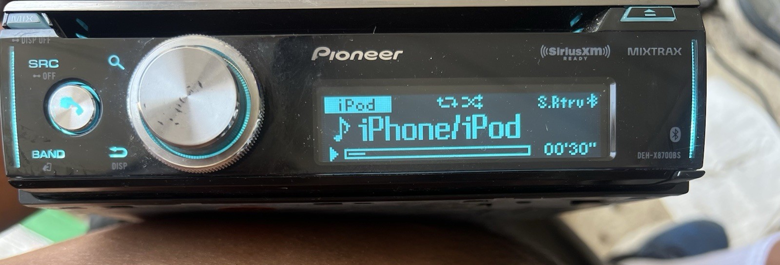 OLD SCHOOL. Pioneer DEH-X8700BS CD receiver Bluetooth App Android Pandora Talk