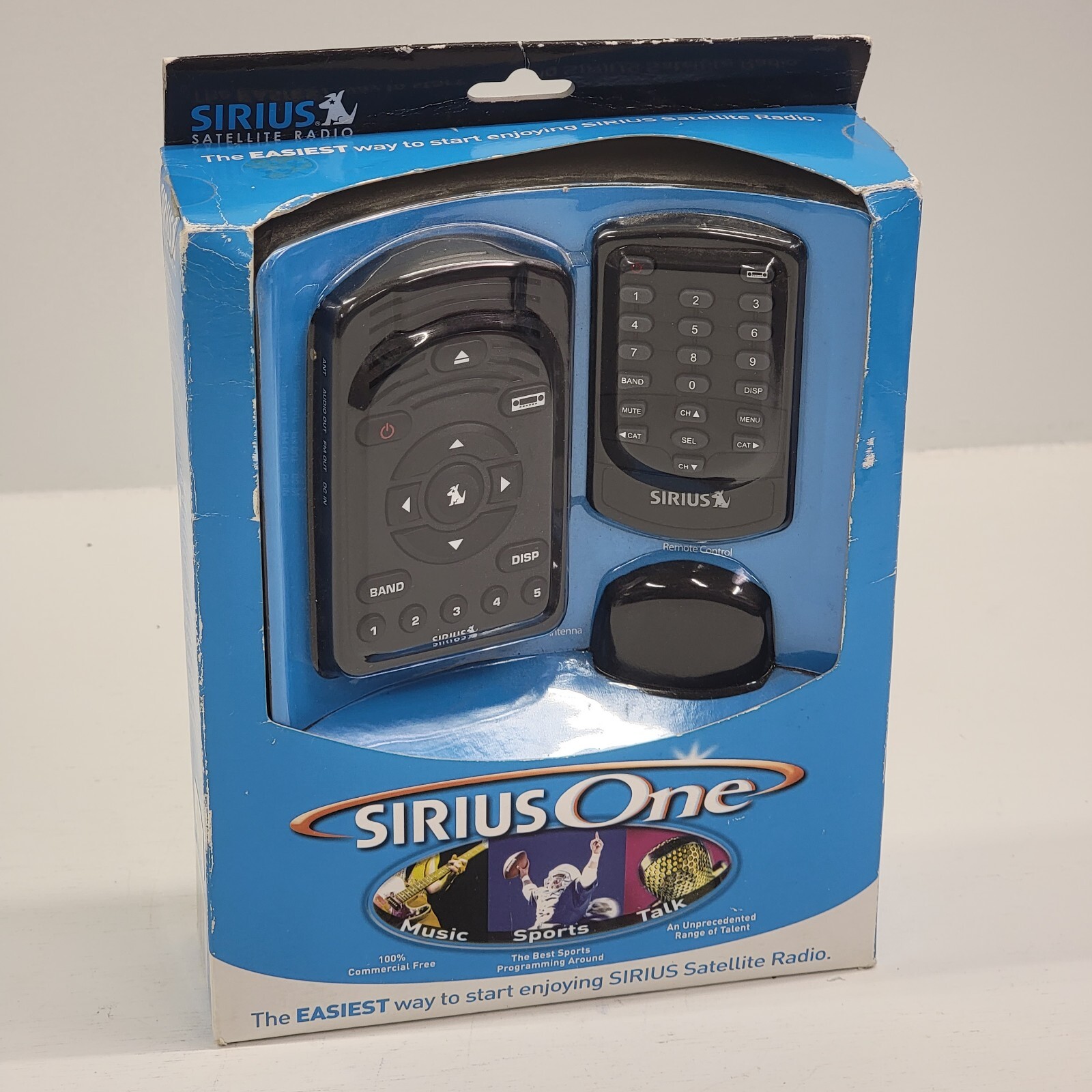 Sirius Satellite Radio Sirius One SV1 All-In-One w/ Remote Control NEW IN BOX
