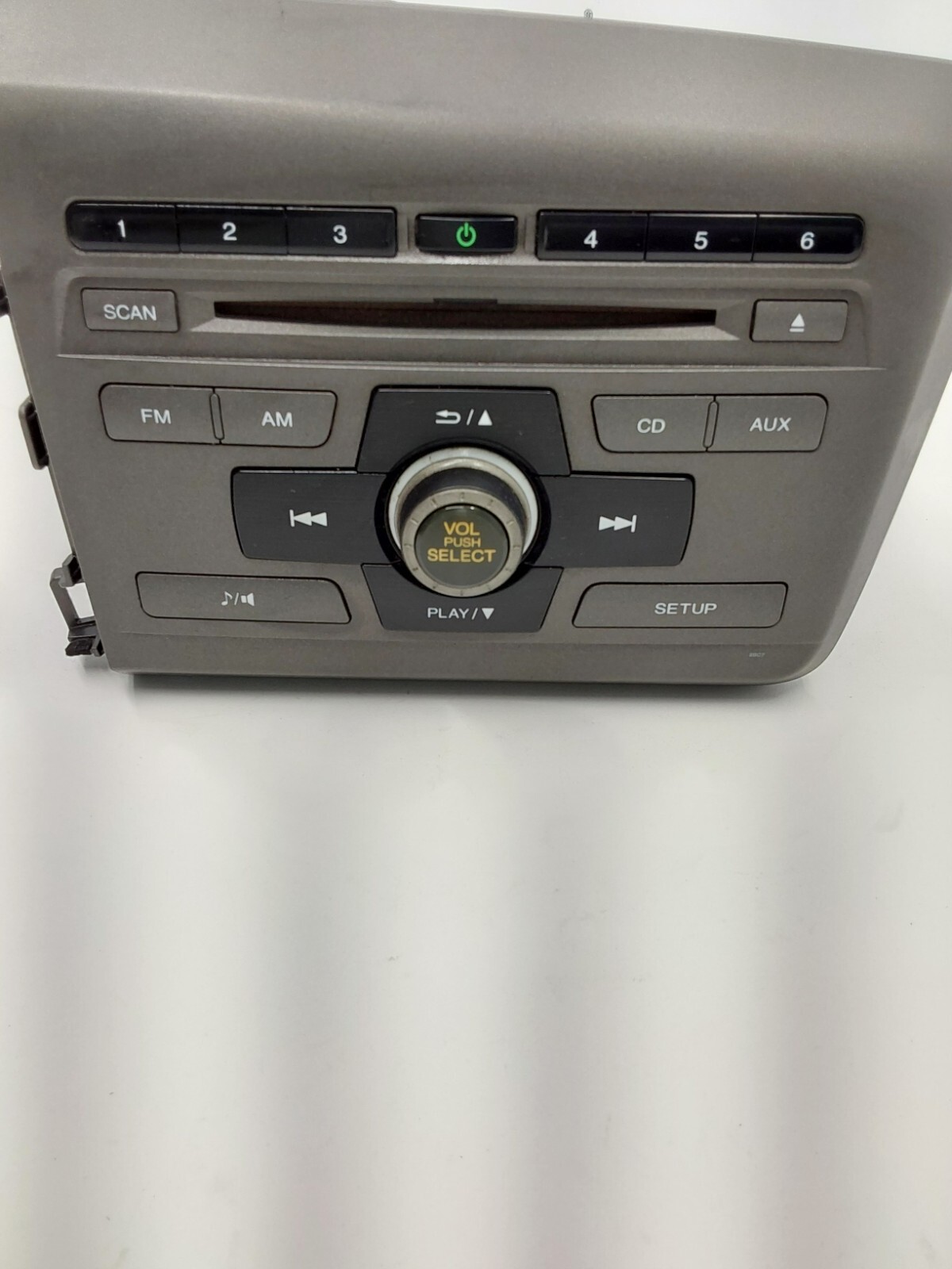 2012 Honda Civic AM/FM CD Radio Receiver w/ Faceplate 39100-TS8-A313-M1