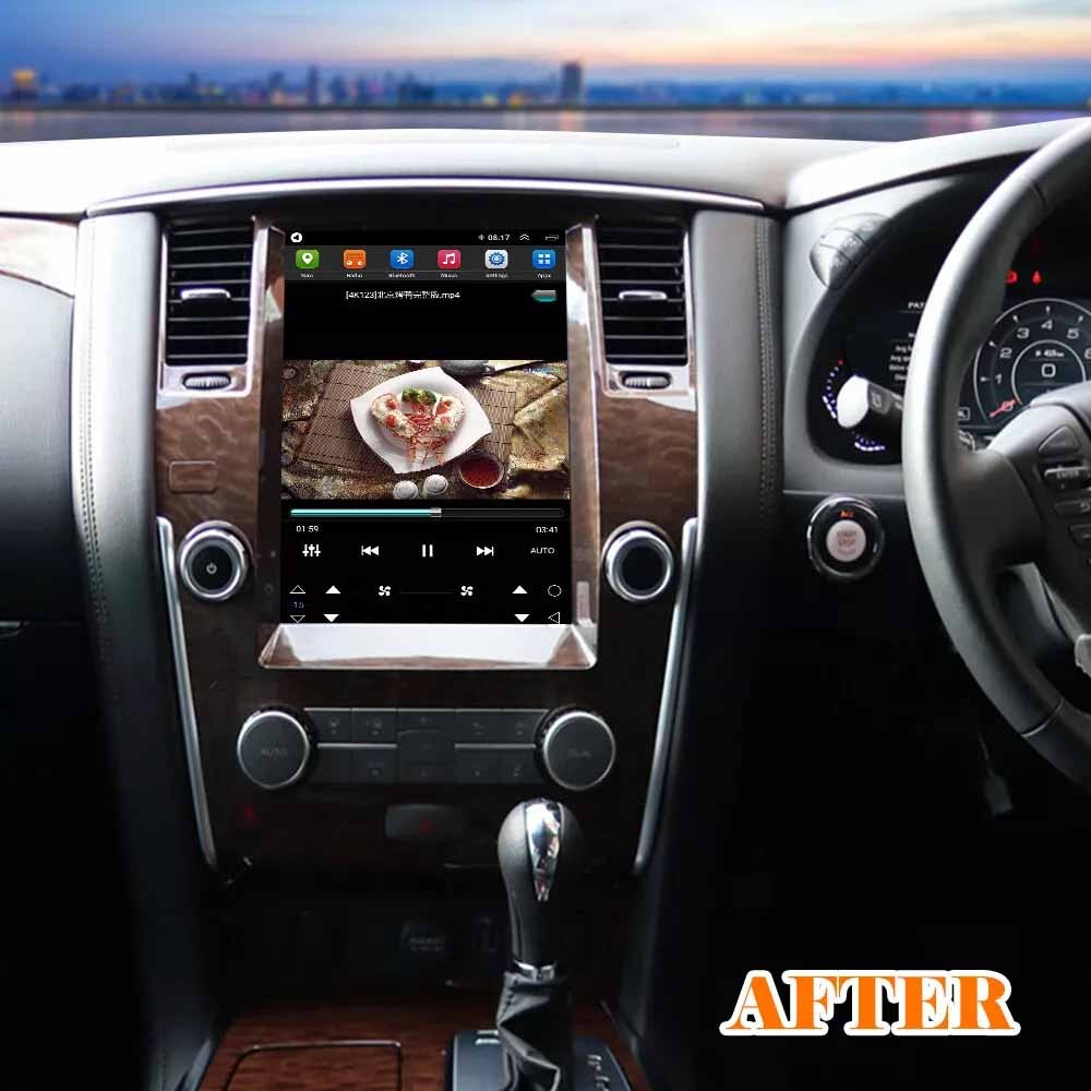 12.1” 2+32G Car Radio For PATROL 2016 Carry vehicle speed rotational speed