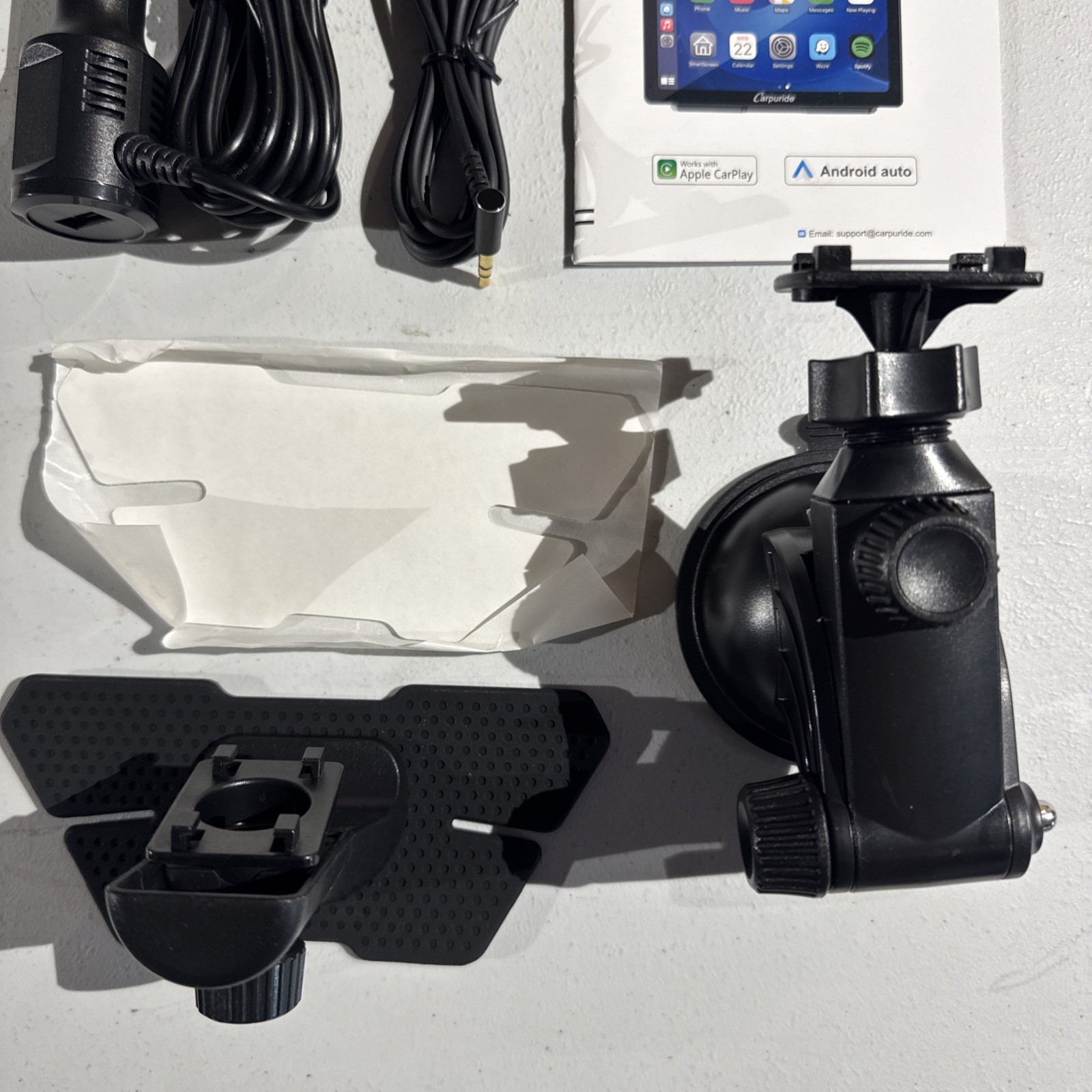 OPEN BOX! CARPURIDE C98 Wireless 9’’ Apple Carplay Android Auto GPS Navigation