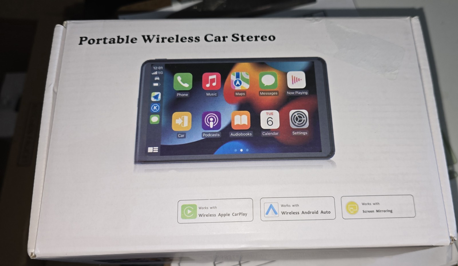 7″ Touch Screen Car Radio Stereo Wireless Apple CarPlay Android with BACKUP CAM