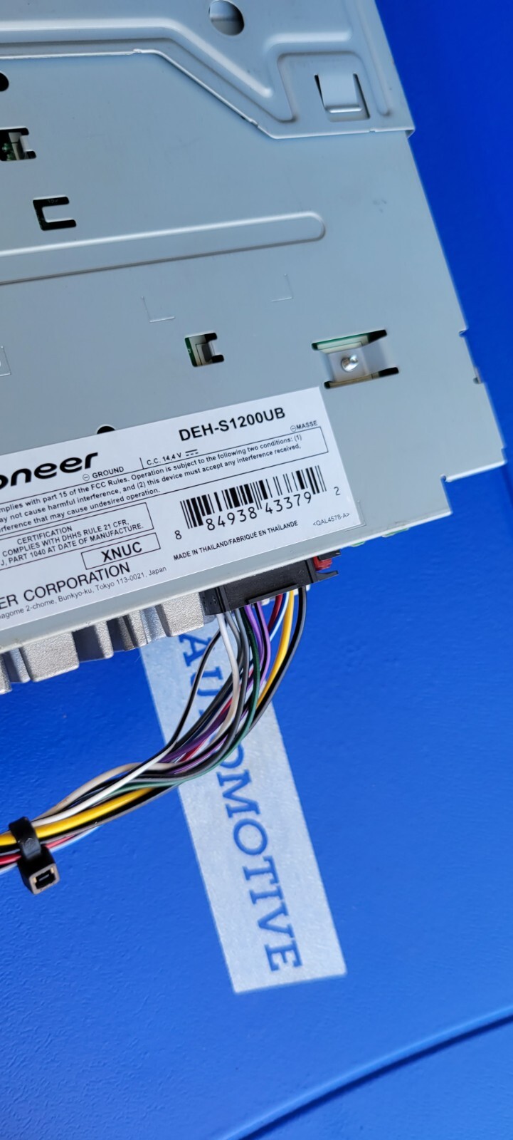 PIONEER Single-Din in-Dash CD Player with USB Port DEH S1200UB