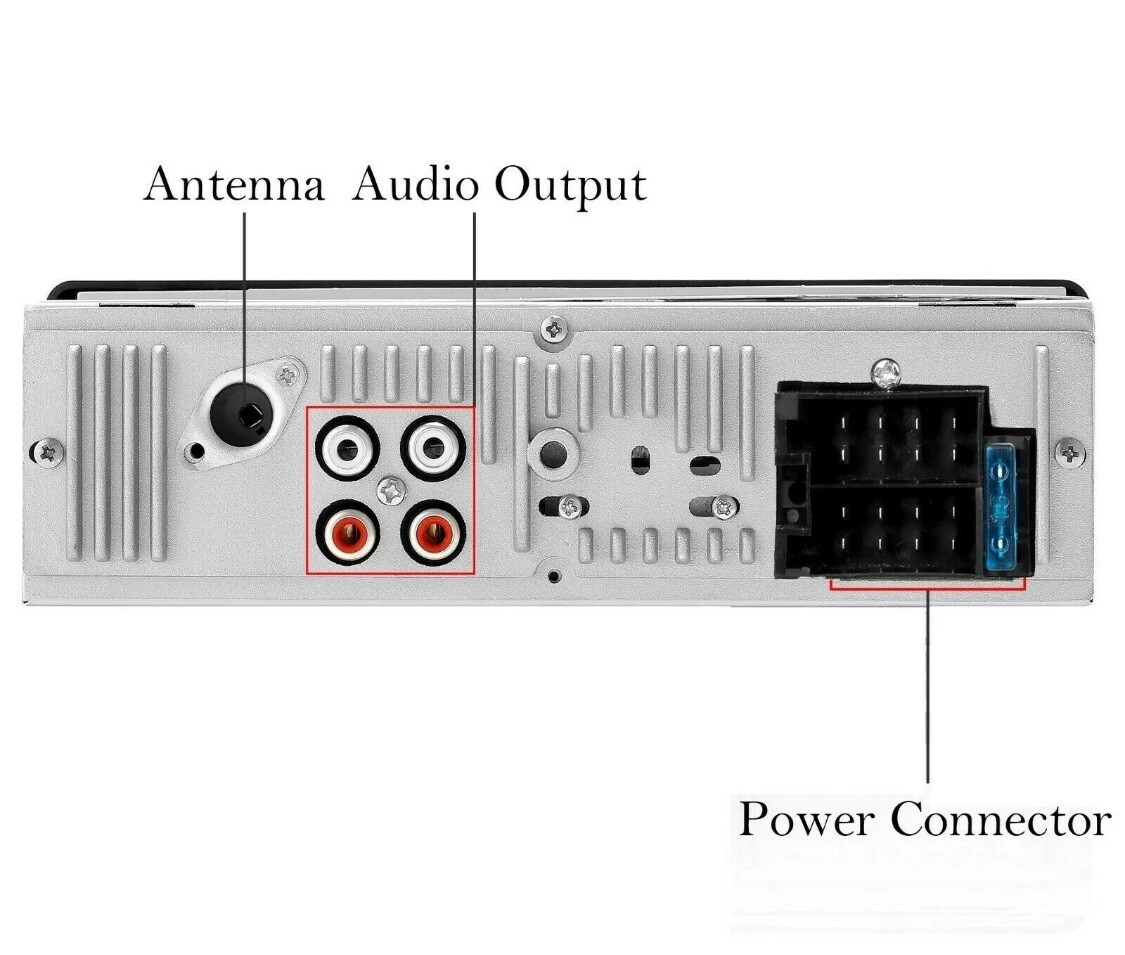 Bluetooth Car Stereo Audio In-Dash FM Aux Input Receiver SD USB MP3 Radio Player
