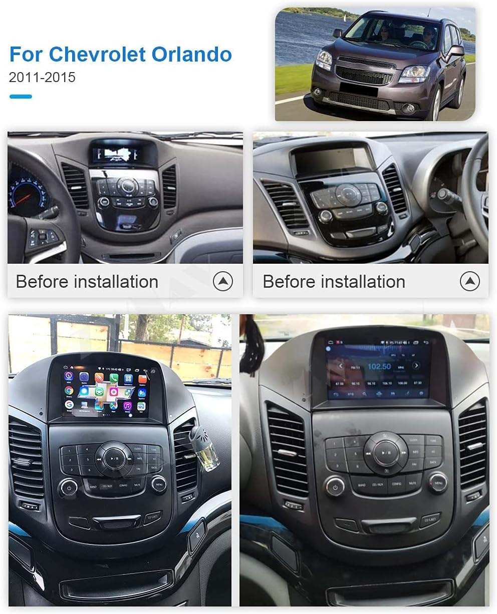 10.3″ For Chevrolet Orlando 2011-2015 Android Car Stereo Radio GPS Carplay 4+64G