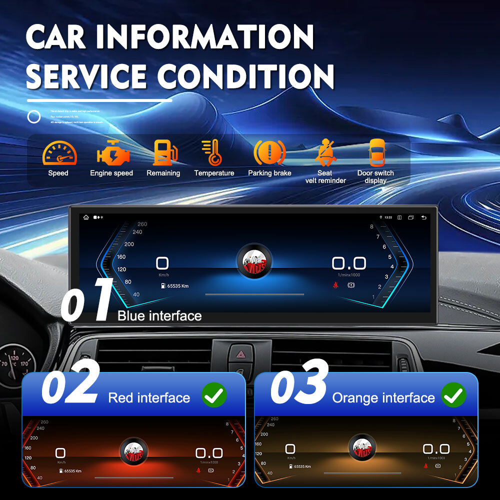 14.9 Inch For BMW 7 Series F01 F02 F04 2009-2015 Car Stereo Radio GPS Carplay BT