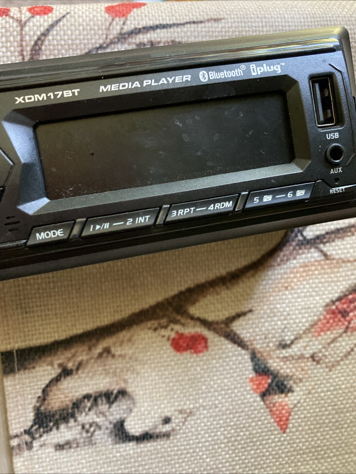 Dual Electronics XDM17BT Single DIN Car Stereo Worked When Taken Out Of Car
