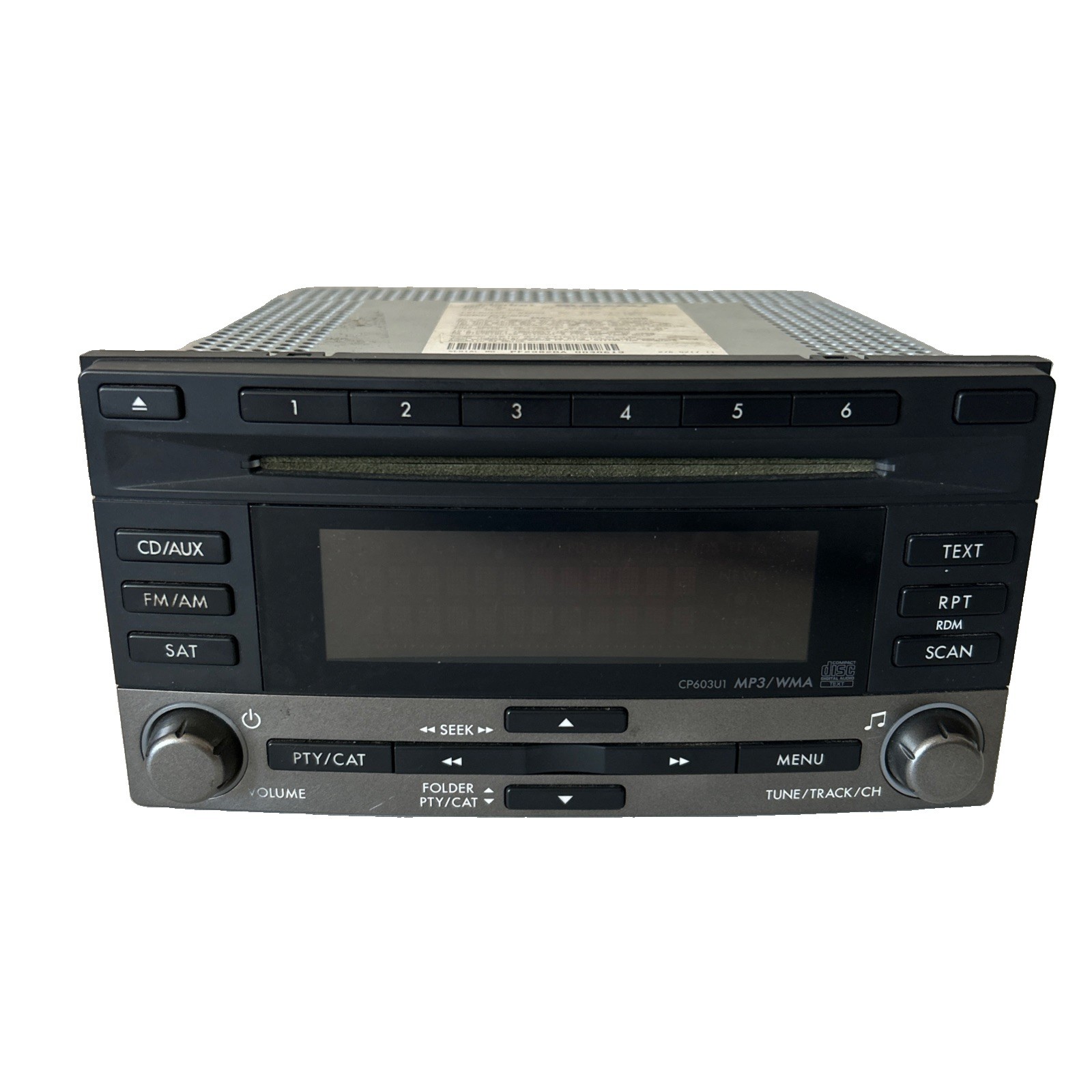 2008-2009 Subaru Clarion OEM Radio Stereo CD Player 86201SC600 Model PF-2982B-A
