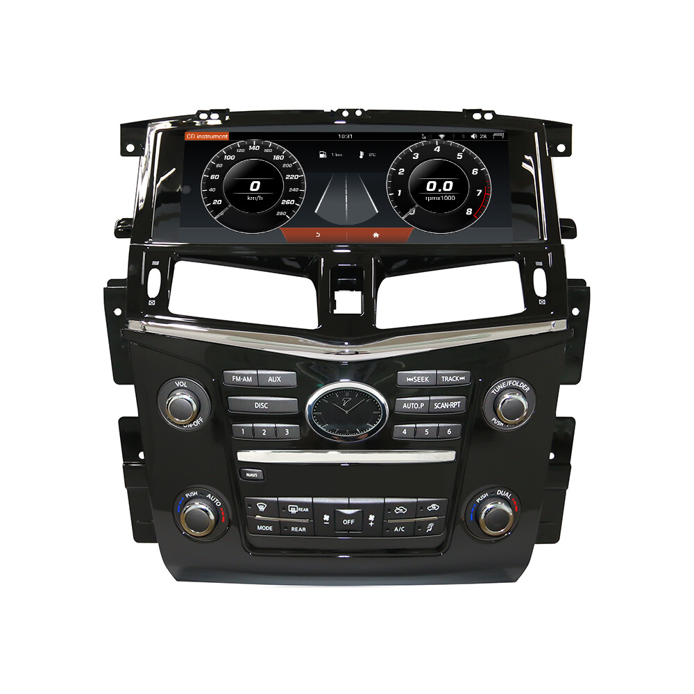 12.3″Car Media Player for Nissan Patrol 2016-2019 BT Msuic RDS WiFi GPS Navi DSP