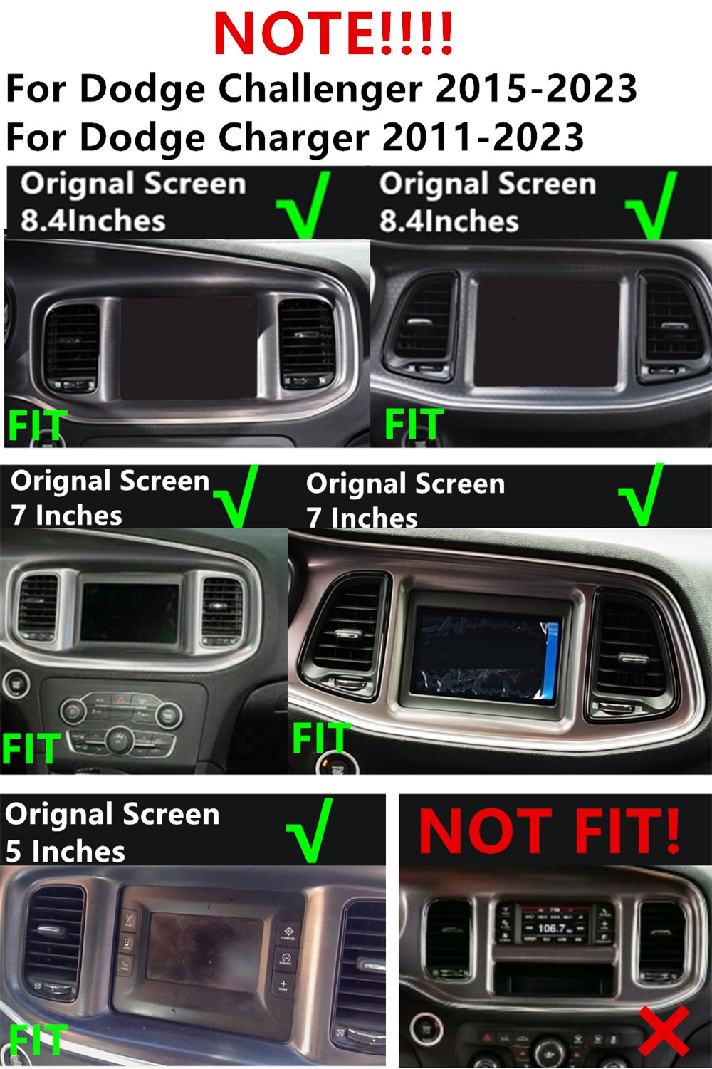Car MP5 Player Touch Screen FM WiFi 4+32G Fit For Jeep Grand cherokee 2014-2022