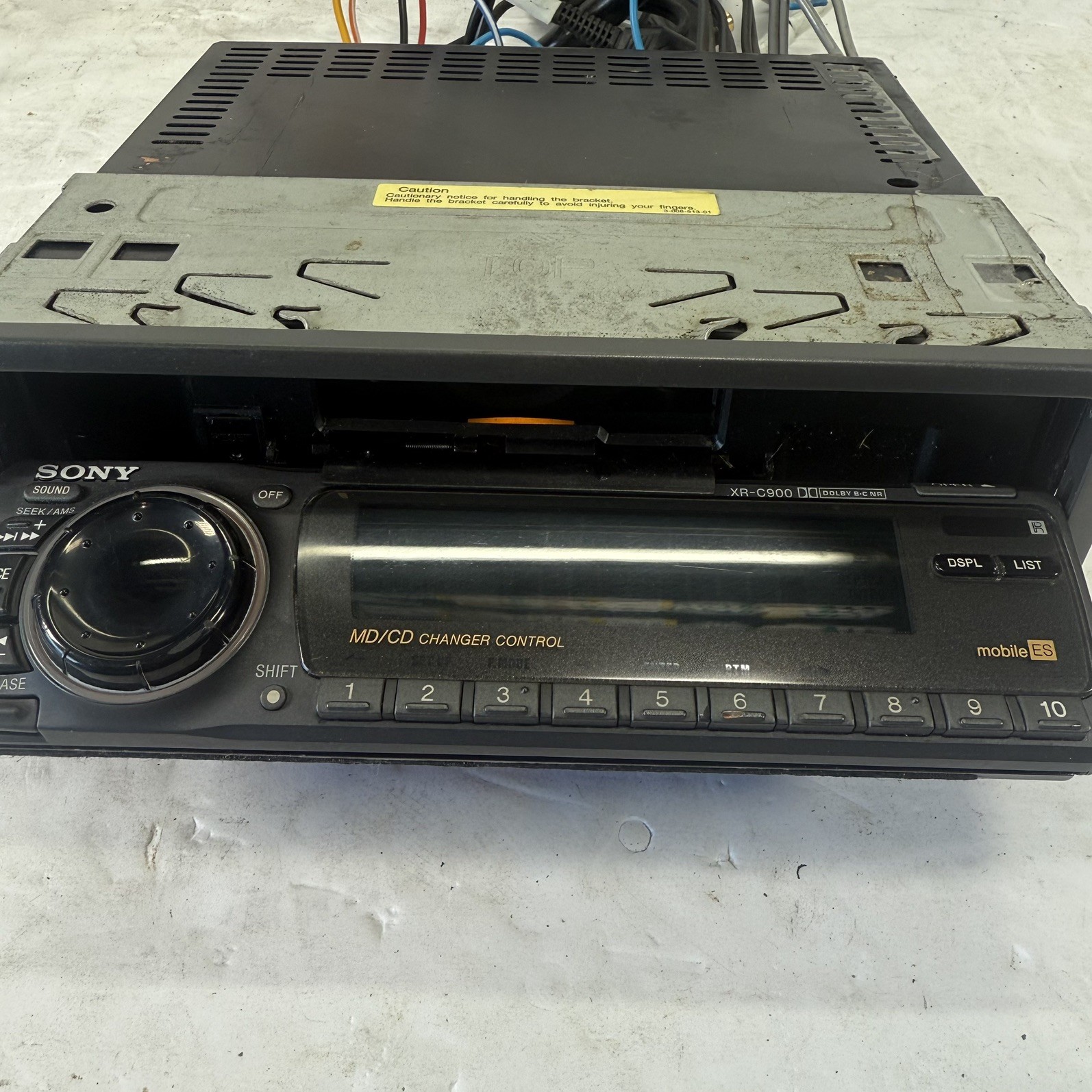 (FOR PARTS) SONY XR-C900 FM/AM Cassette Old School Copper Chassis Head Unit