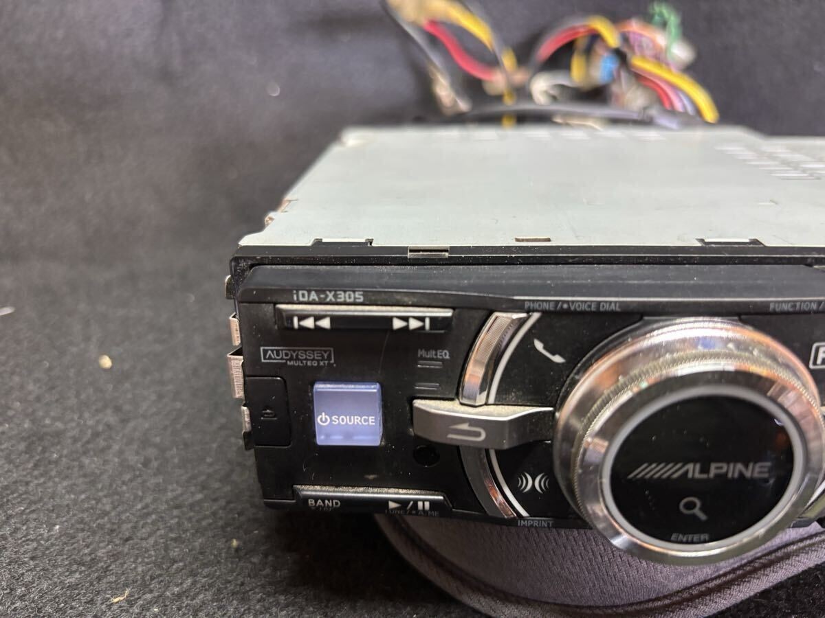 Alpine iDA-X305S Digital Media Receiver JDM USB iPod Working Confirmed