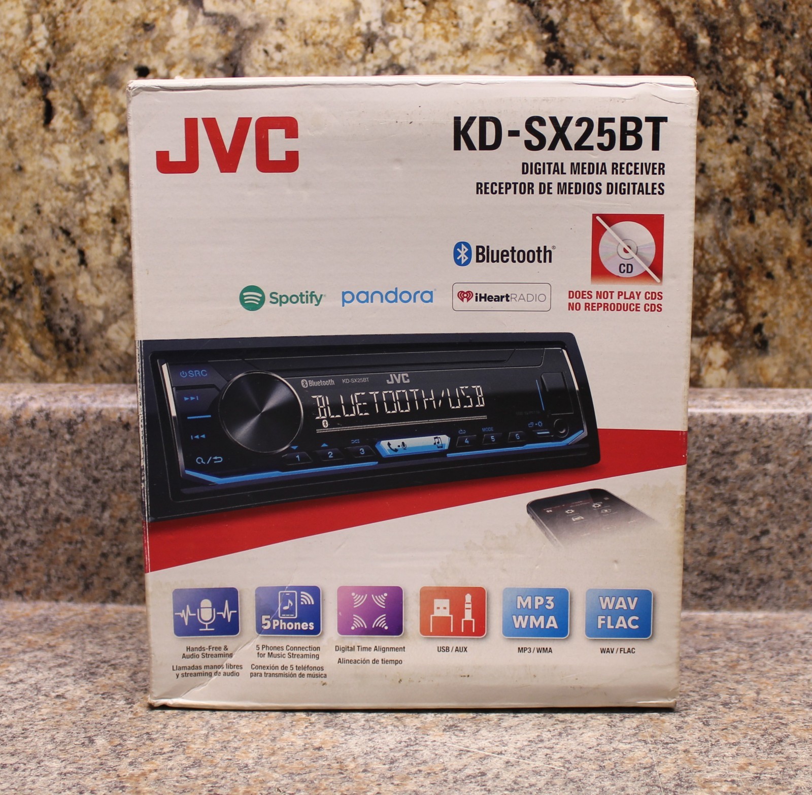 JVC KD-SX25BT Digital Media Receiver