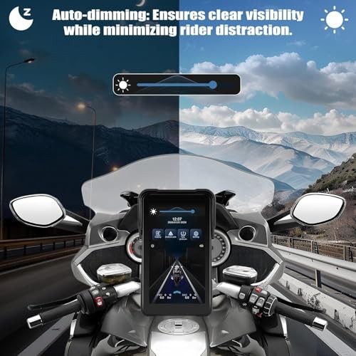 Motorcycle Carplay Screen GPS Navigation System with Wireless Carplay P2-5 inch