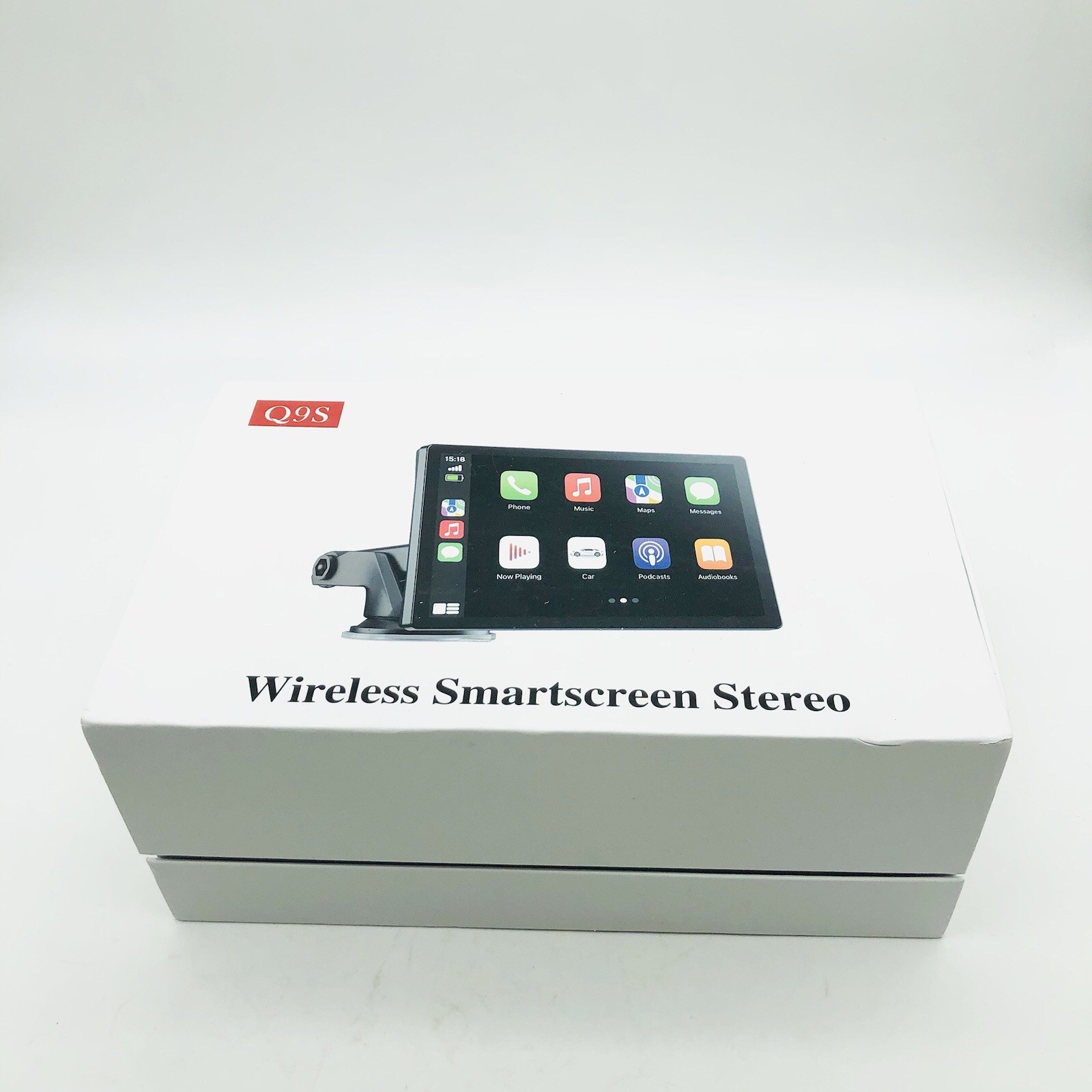 Hauxiy Q9S 9″ Wireless CarPlay Android Auto Smart Screen Stereo Dash Cam