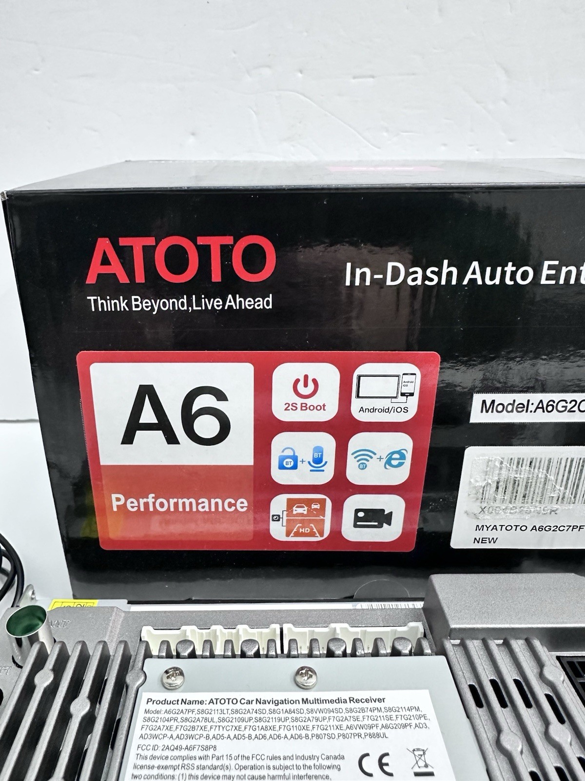 ATOTO A6g209pf Car Stereo-2+32G GPS Tracking Wireless Android Auto&CarPlay