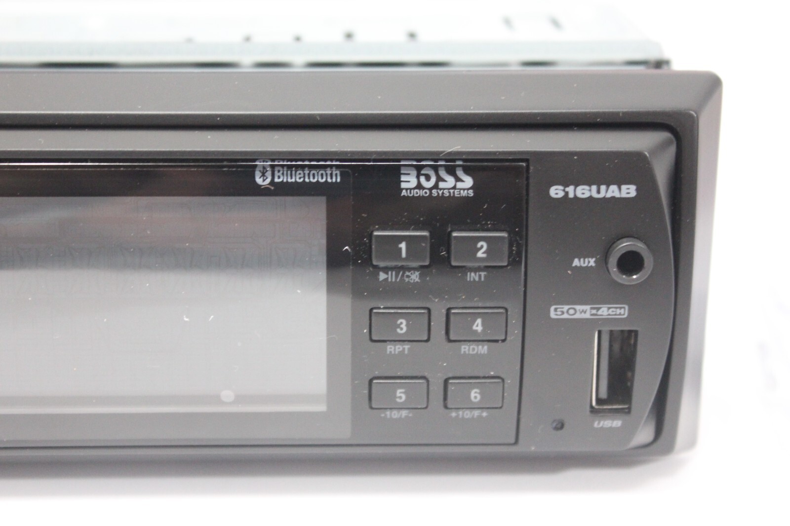 BOSS Audio Systems 616UAB Multimedia Car Stereo – Single Din LCD Bluetooth Radio