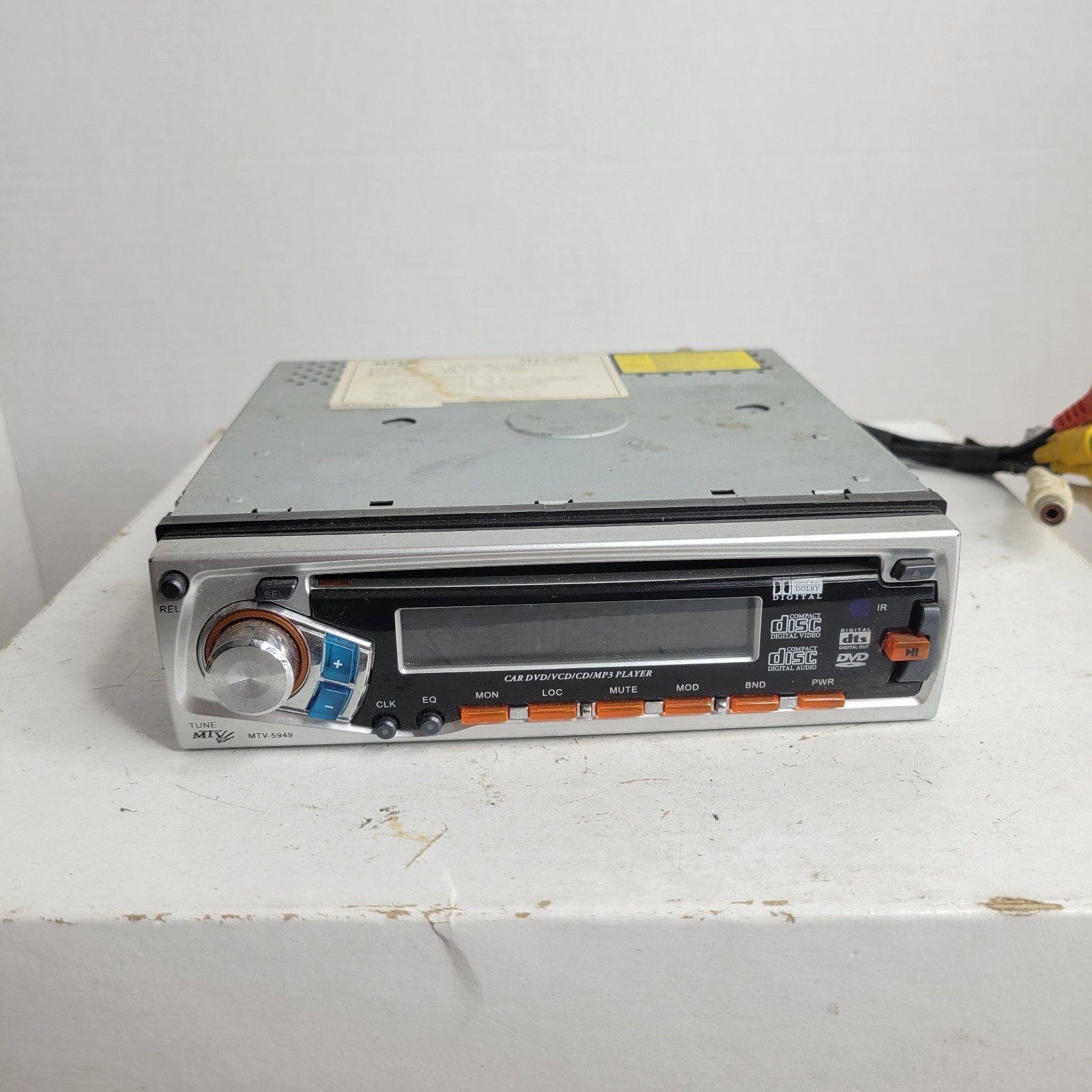MTV-5965 Single DIN Car DVD/CD/MP3 Player Radio in Dash Audio Unit
