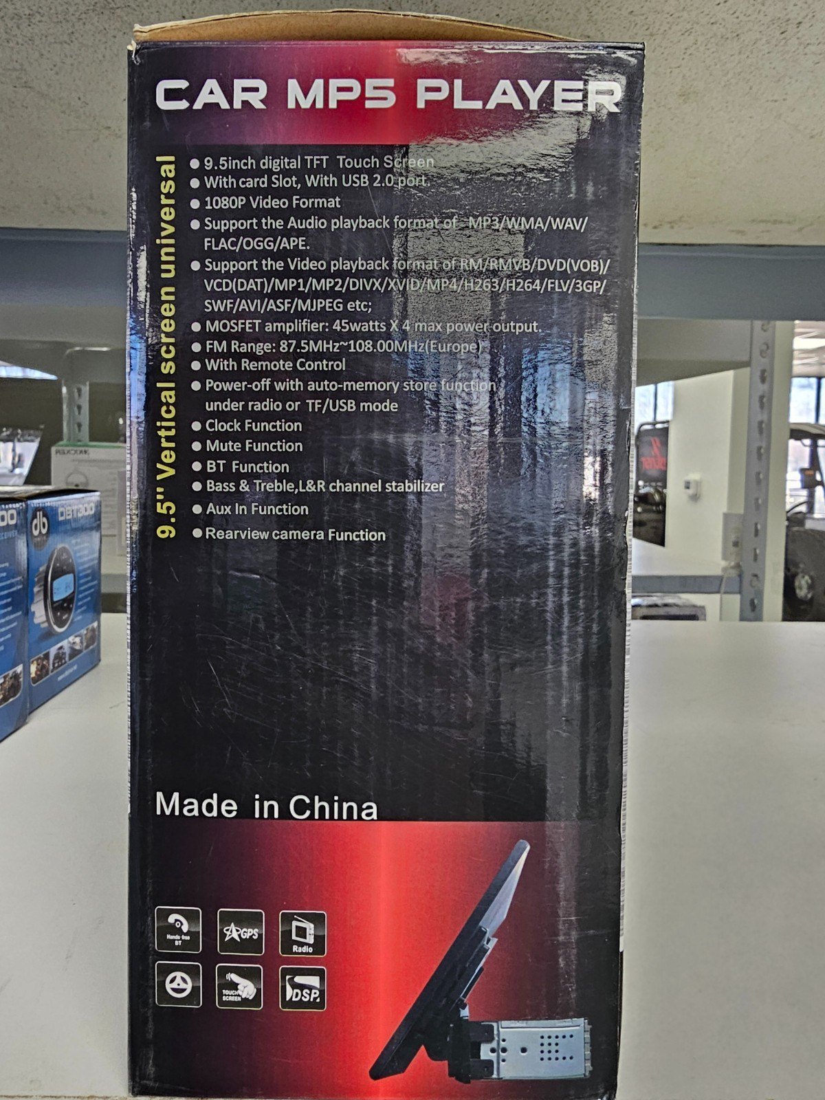 Car MP5 Player Model 9510