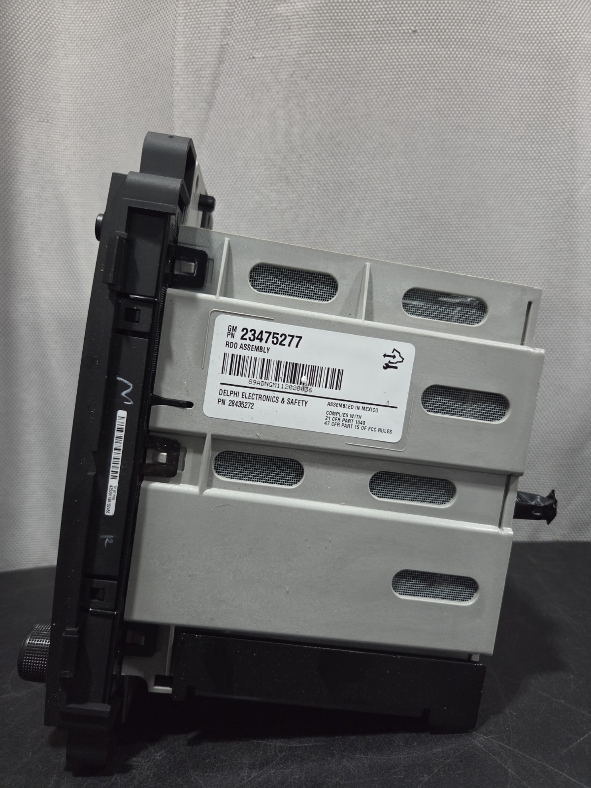 General Motors 23475277, 2015-2021 Radio Control Unit, Delphi PN: 28435272 Works