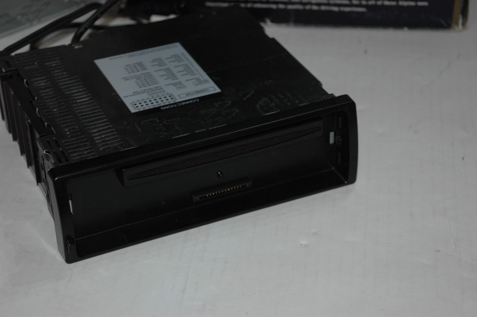 Alpine 7807 Mobile Am/FM CD Player In Box Used Vintage AS-IS READ