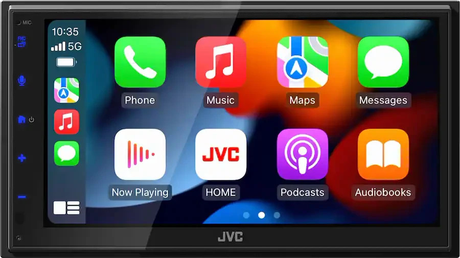 NEW JVC KW-M590BT 6.8″ Capacitive Receiver w/ Apple CarPlay & Android Auto