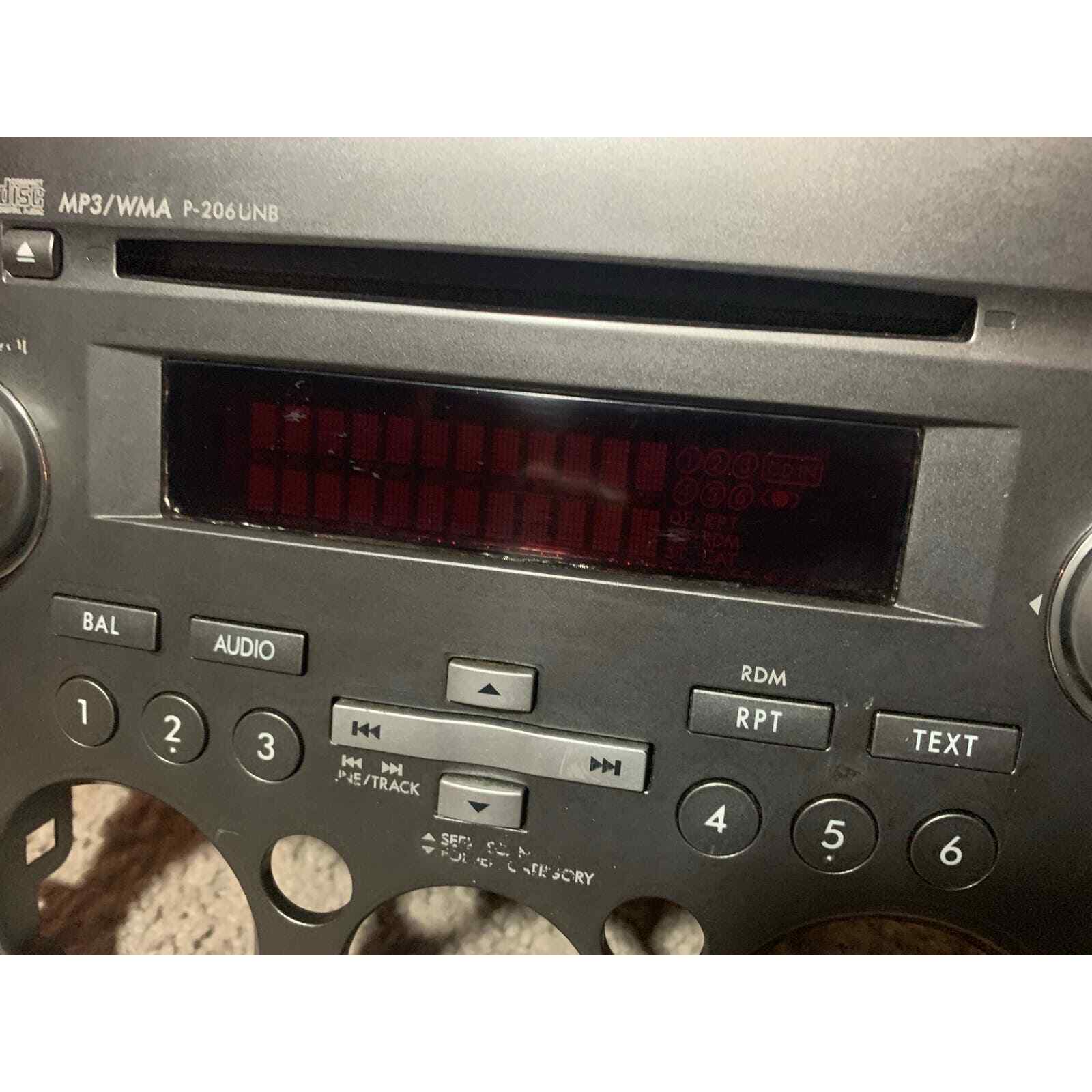 Subaru Legacy Outback AM FM Radio CD Disc Player Receiver OEM 2007-2009 UNTESTED