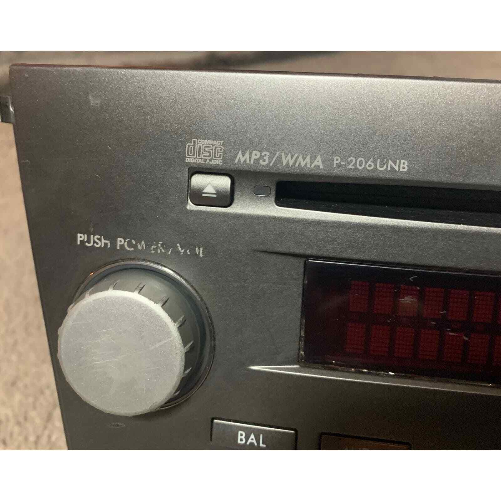 Subaru Legacy Outback AM FM Radio CD Disc Player Receiver OEM 2007-2009 UNTESTED