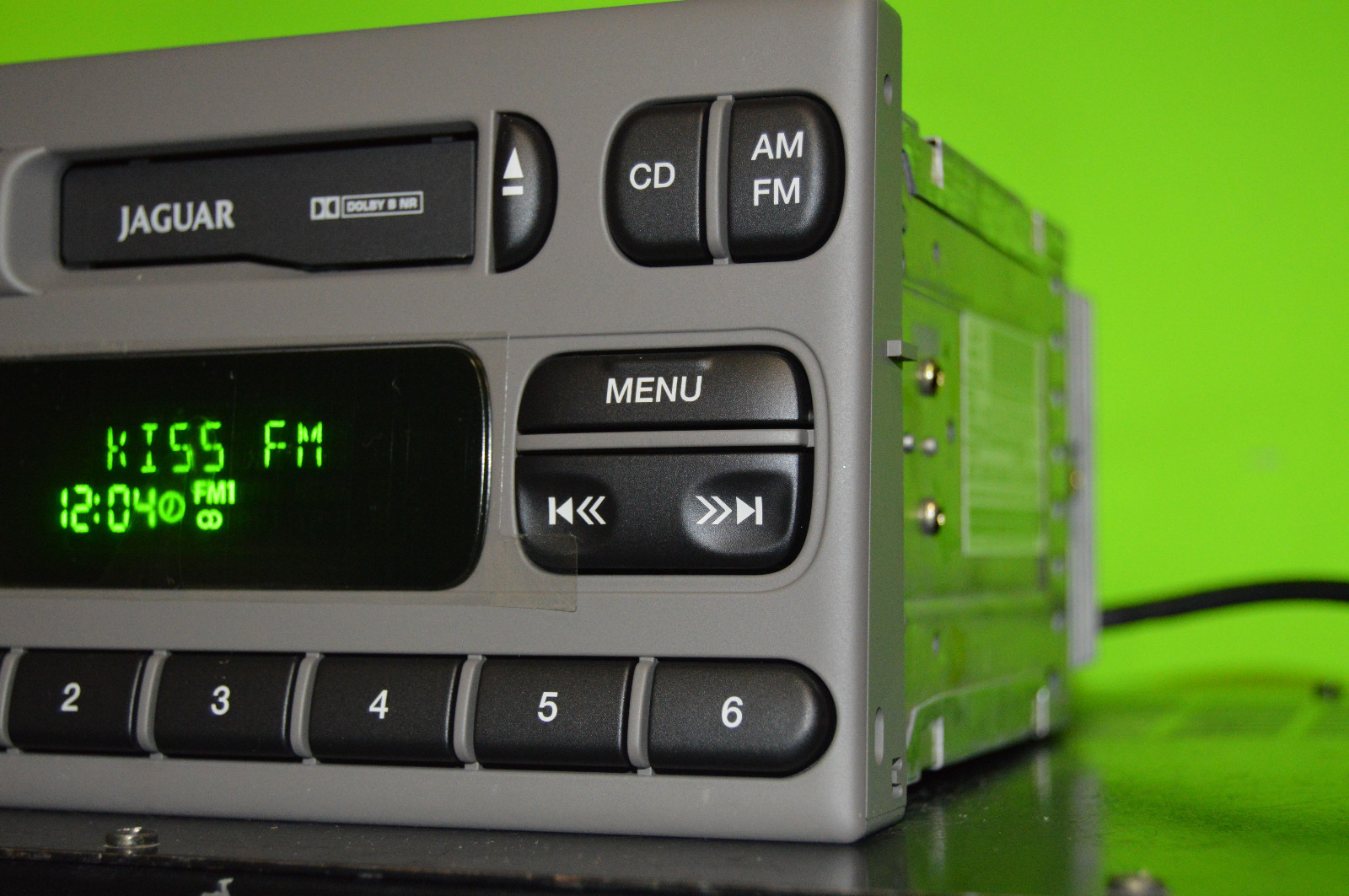 GRAY Jaguar S-Type cassette player radio stereo 00 01 02 XR8F-18K876-DHAGN