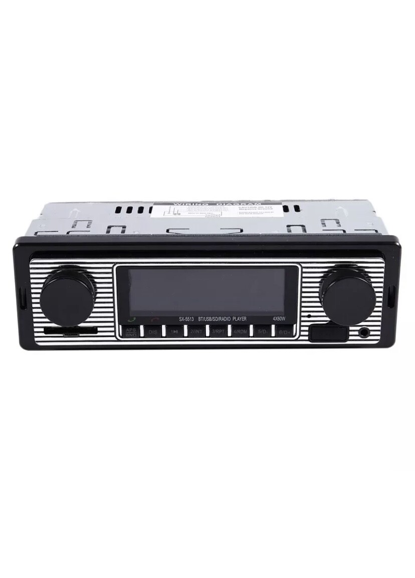 12V FM Car Stereo Radio Bluetooth 1 DIN wired with Honda Acty wiring harness
