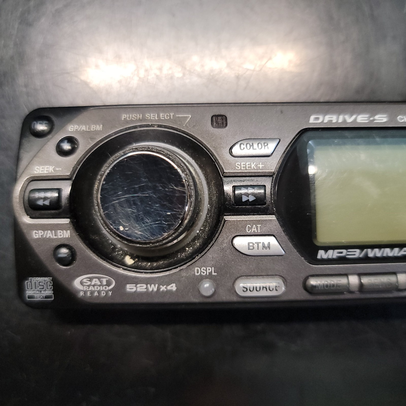 Genuine NOS Sony CDX-GT400 CD Player FACEPLATE ONLY