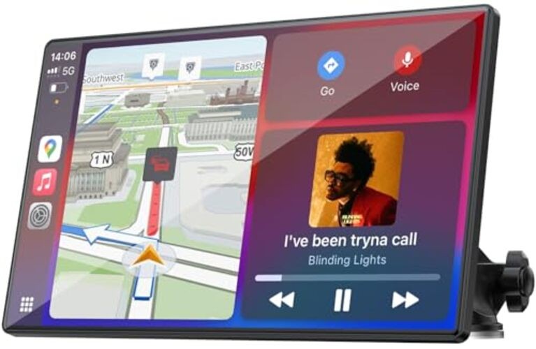 Carplay Screen for Car, 9” Wireless CarPlay & Android Auto- Upgrade 9 inch