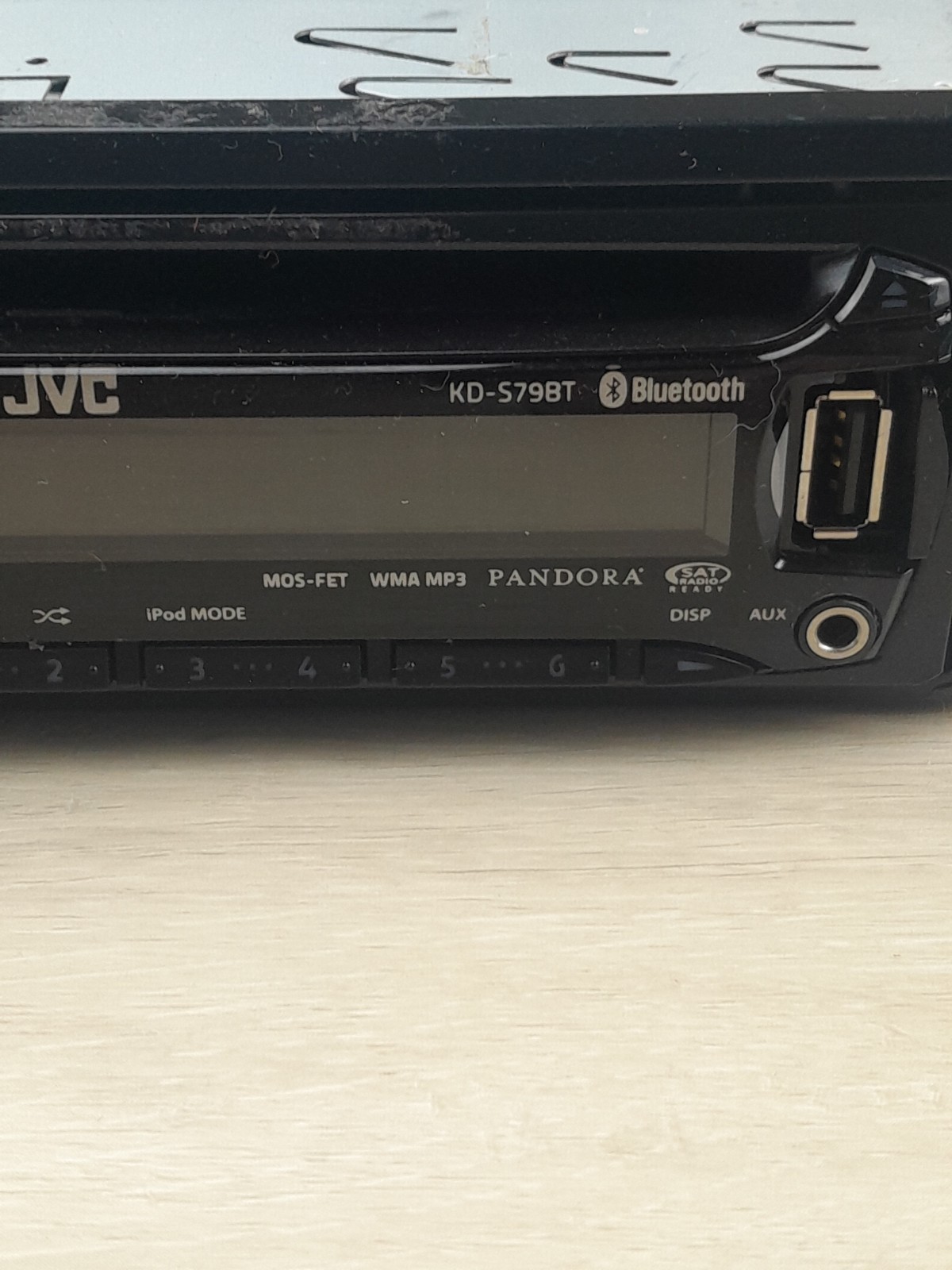 JVC KD-S79BT Bluetooth CD MP3 Car Stereo Receiver USB AUX 1-DIN