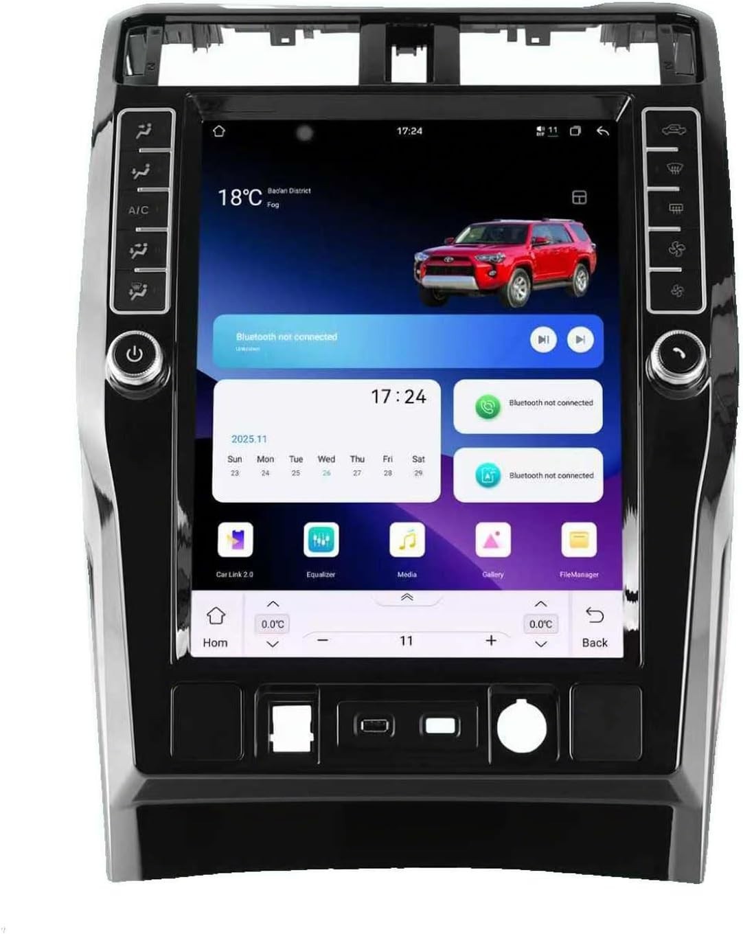 16.2″ Tesla Style Car Stereo Radio Carplay Screen 128GB Toyota 4runner 2009-2022