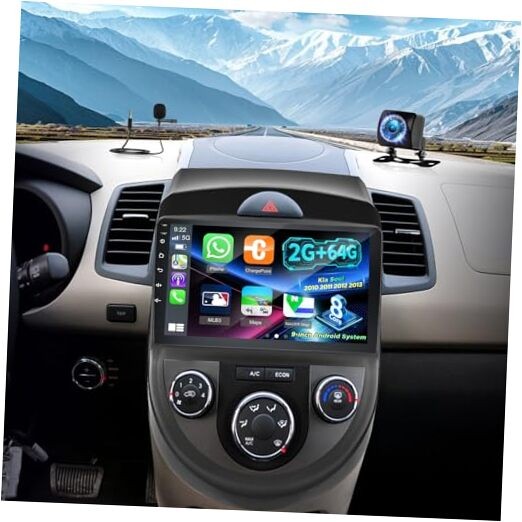 [2G+64G] Car Radio for Kia Soul 2010 2011 2012 2013, 9 inch Android