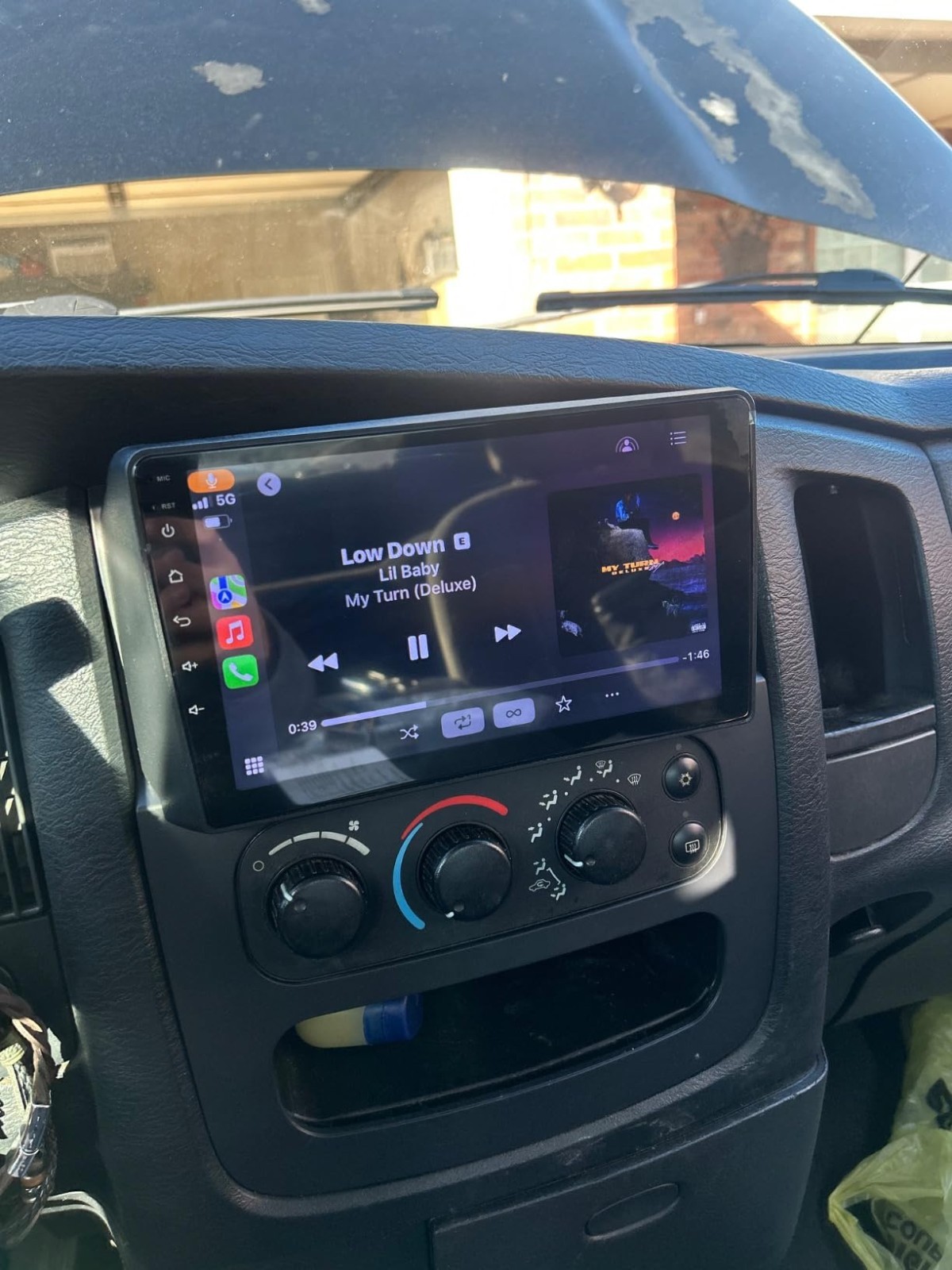 CarPlay For 2002-2005 Dodge Ram 1500 2500 3500 Android 13.0 Car Stereo Radio GPS
