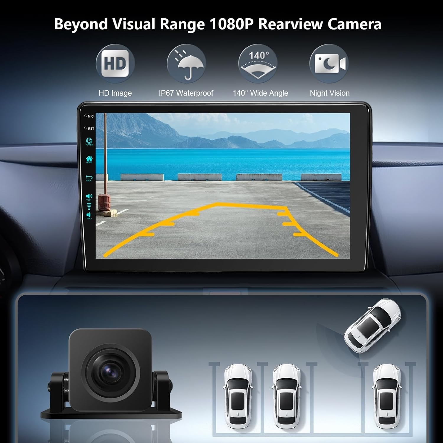 10.2″ Car Radio Stereo Upgrade FOR Honda Accord 8th 2008-13 Backup Camera/BT5.4