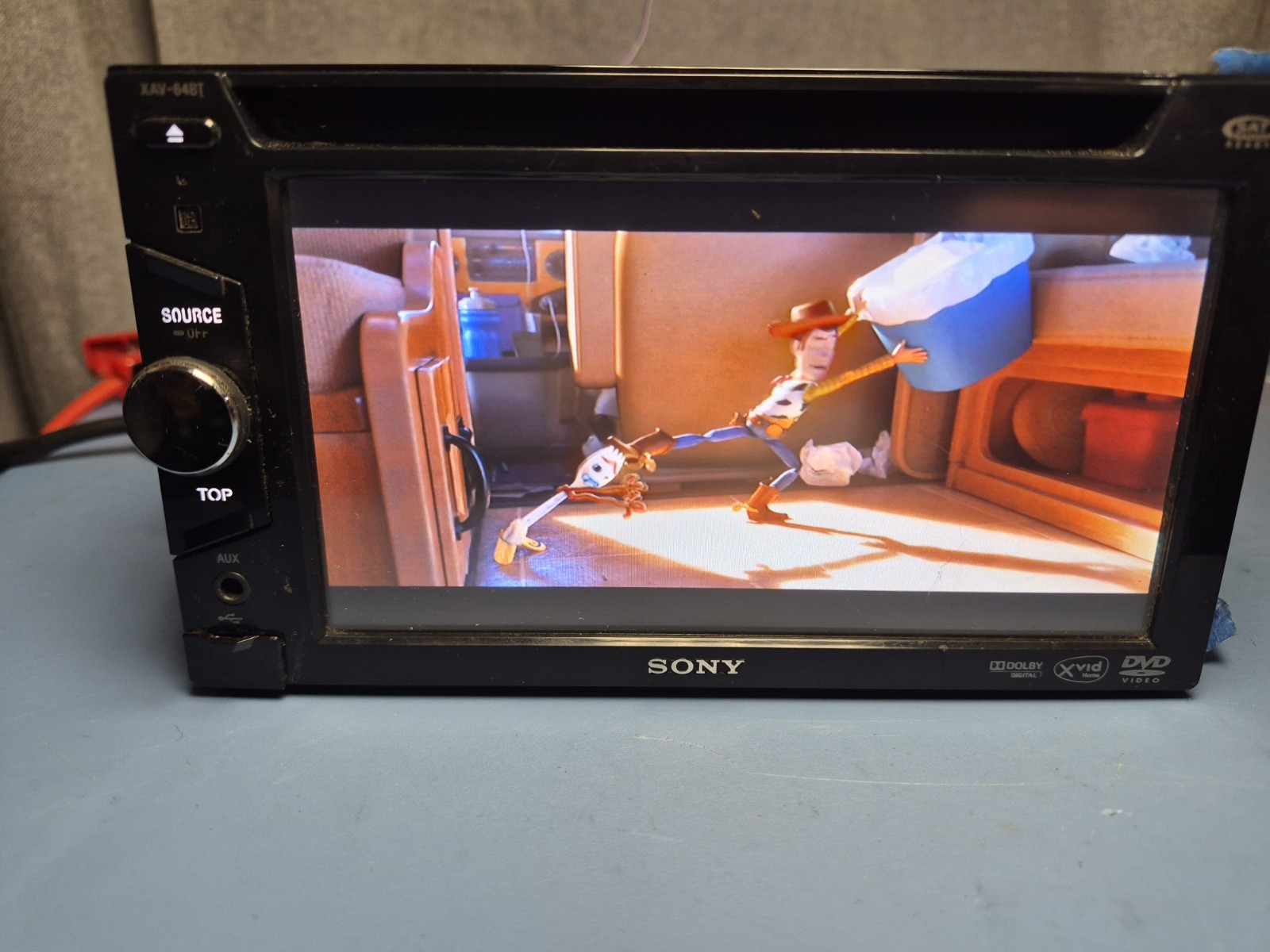 Sony XAV-64BT Double Din Touchscreen Car Stereo With Bluetooth – DVD CD Player