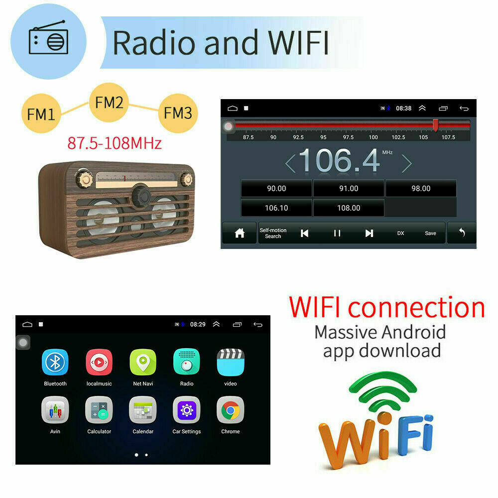 For 2008 – 2011 Honda CRV 9” Touch Screen Android 11 Car Radio Player GPS Wifi
