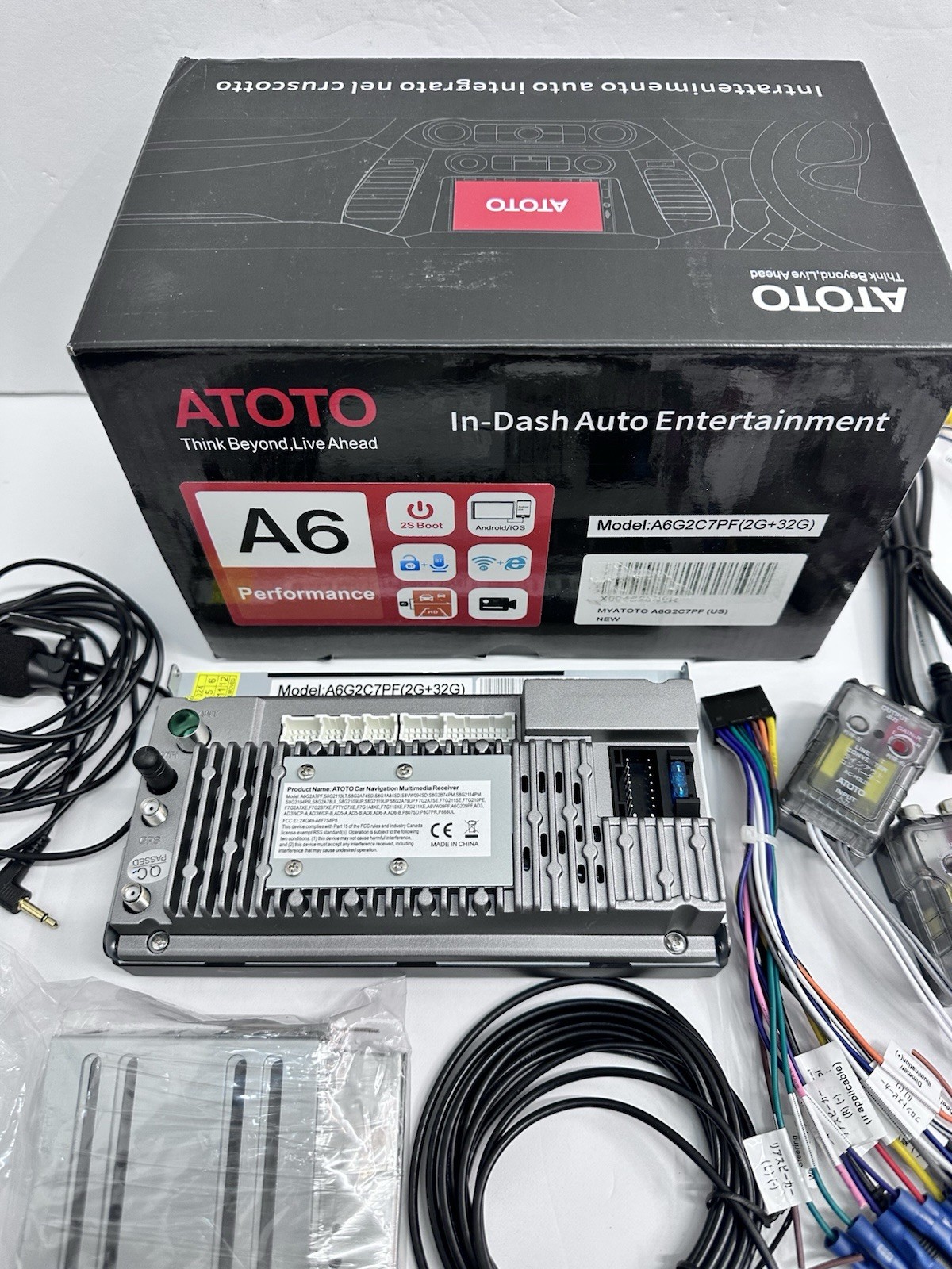 ATOTO A6g209pf Car Stereo-2+32G GPS Tracking Wireless Android Auto&CarPlay